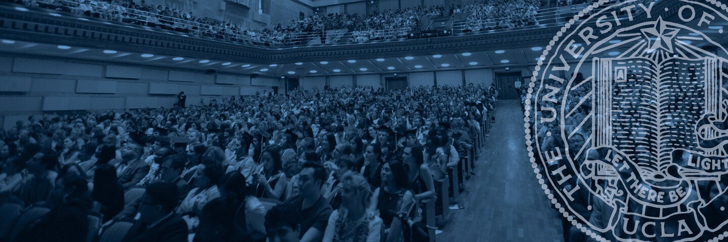 Graduation at Royce Hall