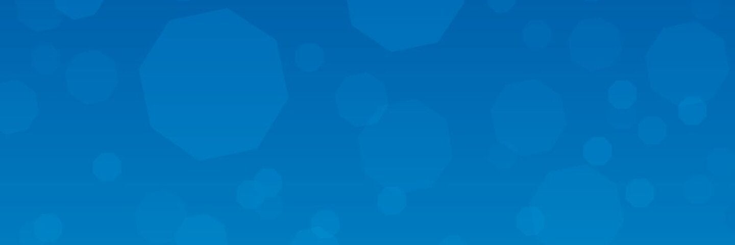 abstract blue molecule pattern