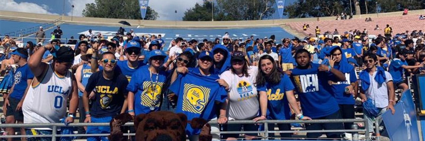 Pathway students at the Rose Bowl