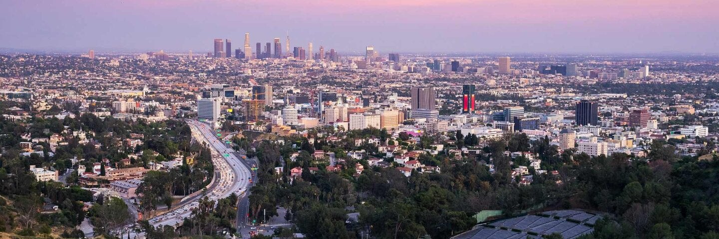 los angeles skyline