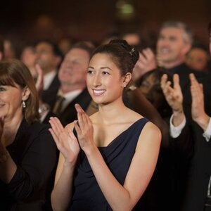crowd at awards show