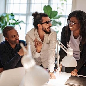 business professionals in a meeting